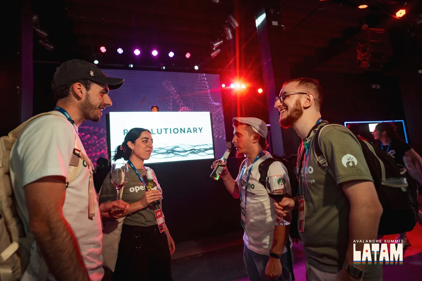 The OpenGrano team at Avalanche Summit LATAM